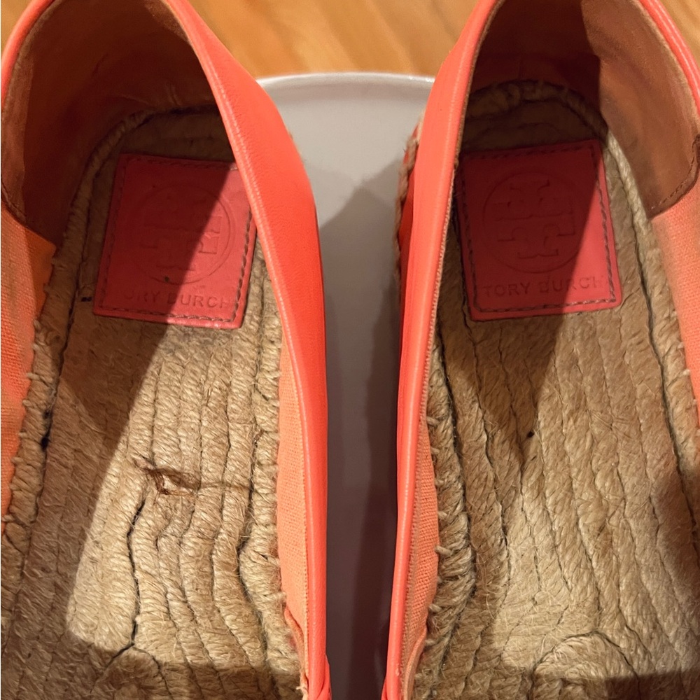 Tory Burch Color Block Leather Espadrilles - Picture 3 of 7